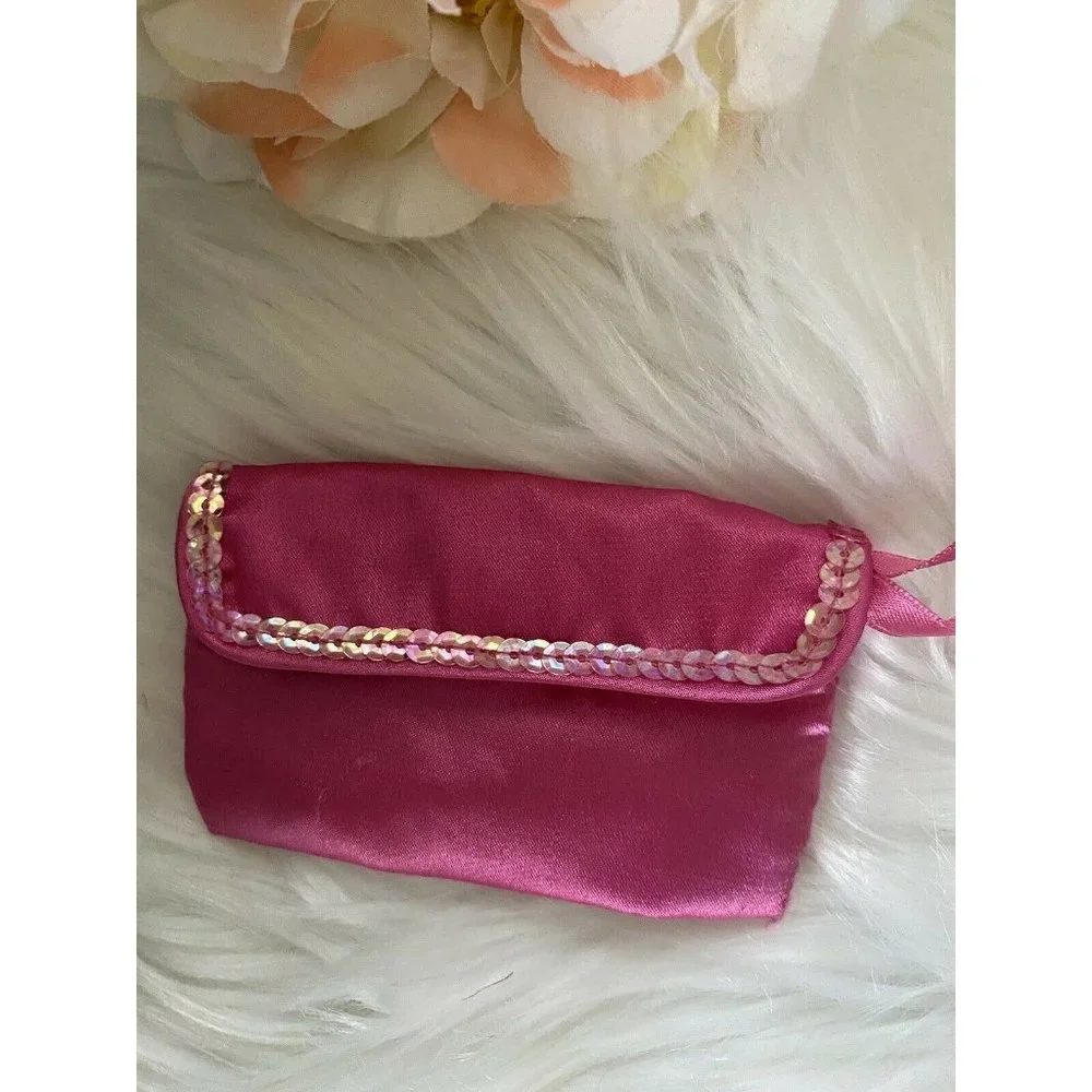American Girl Battat OG Doll Retired Accessory Pink Bag Clutch for Dolls 16